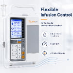 Veterinary IV infusion pump for animal hospitals