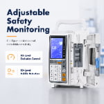 Veterinary infusion pump with LCD display