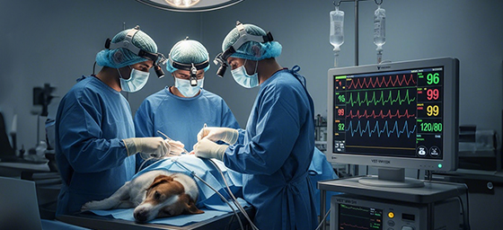 veterinary surgery monitoring
