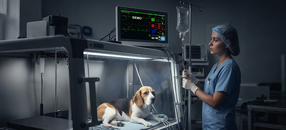 veterinary ICU monitoring system
