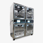 Veterinary Recovery Cage with LED Display