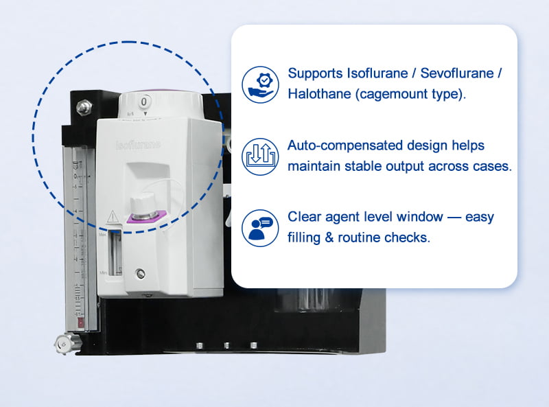 Auto-Compensated Vaporizer & AgentCompatibility