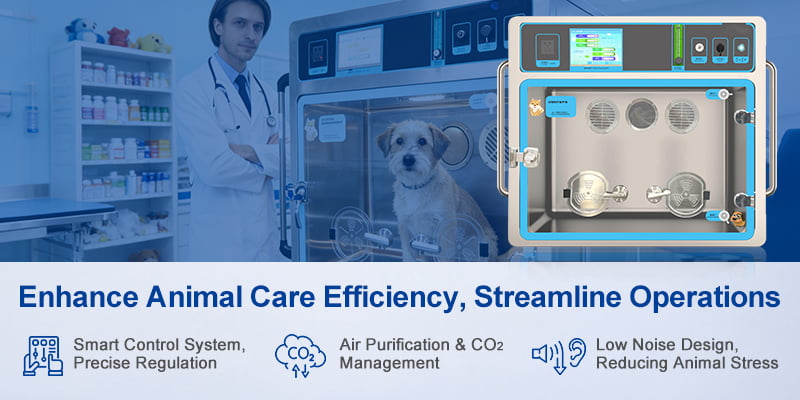 Veterinary ICU recovery unit