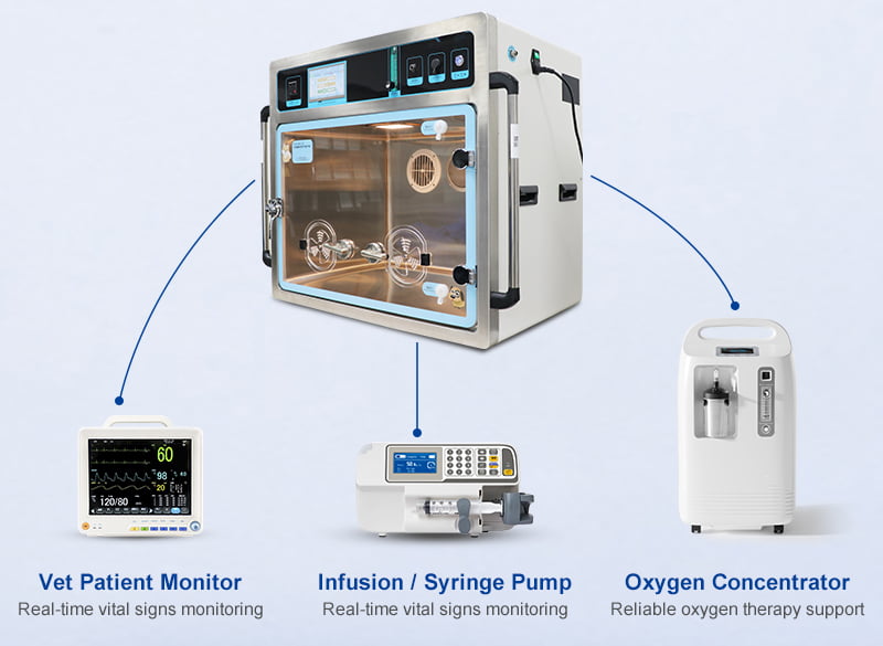 ICU recovery cabin for pets