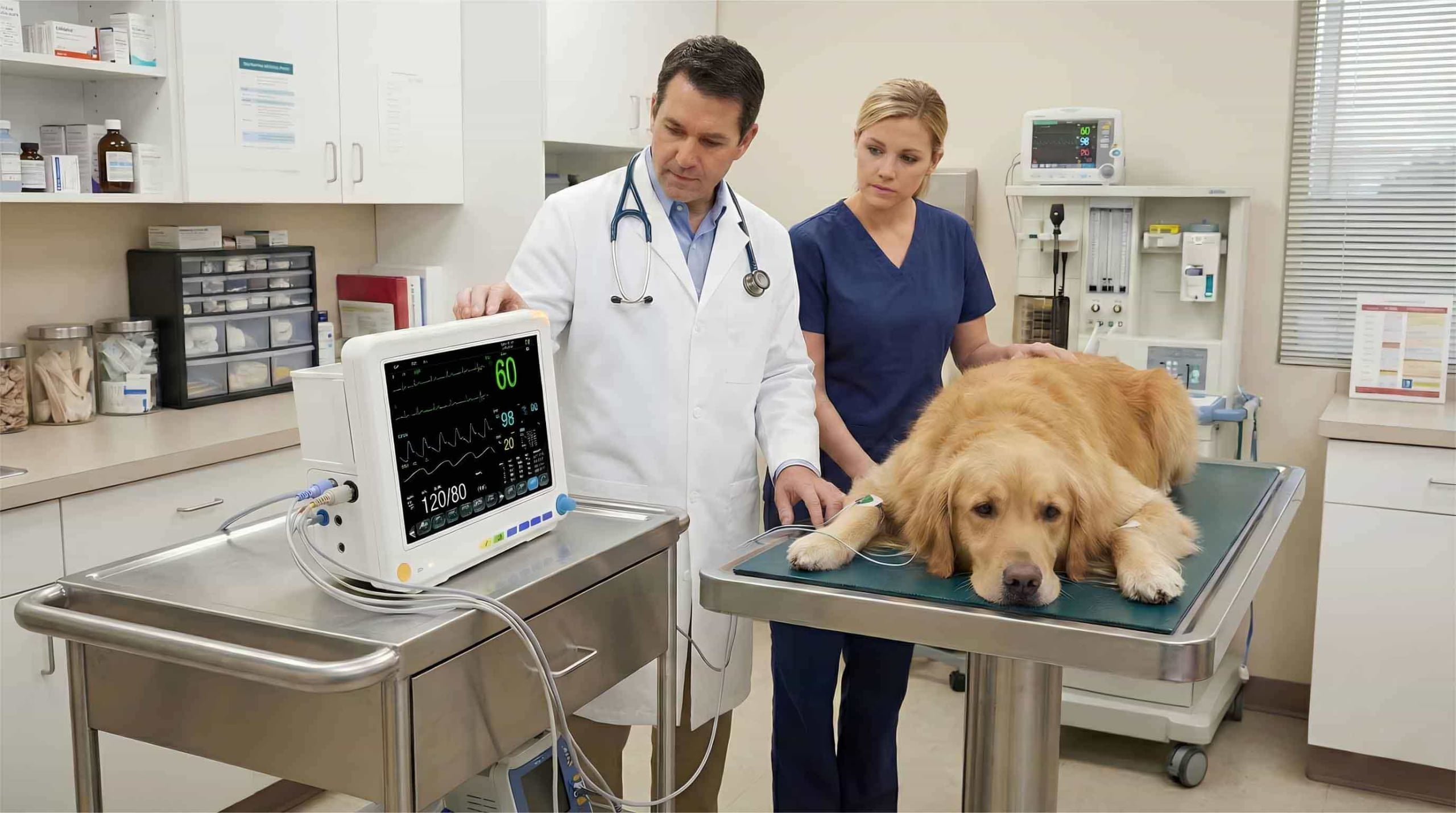 Olivevet veterinary monitor VET-VM12H