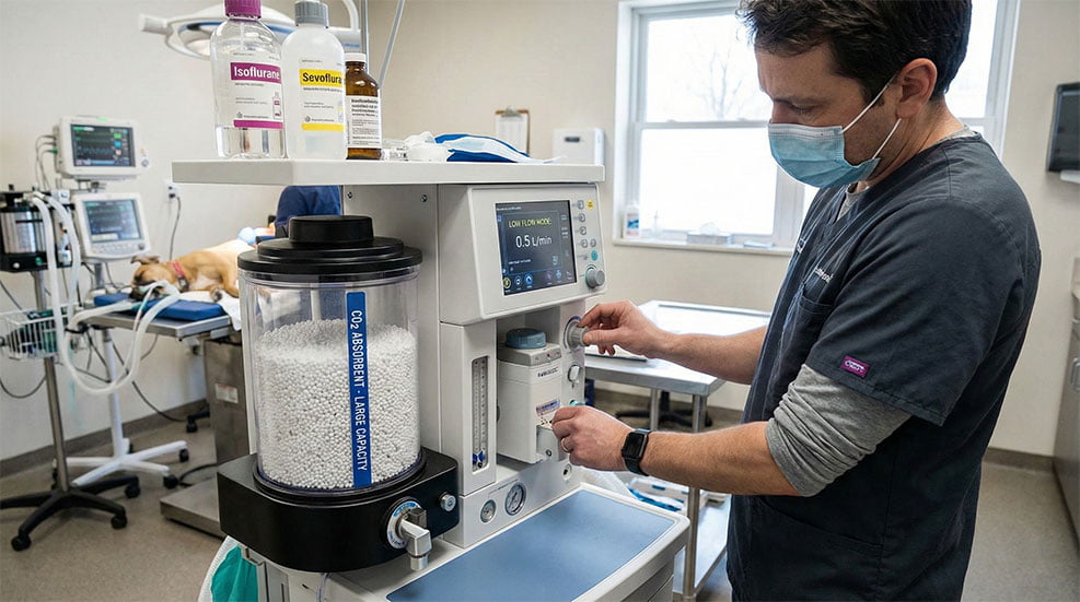 veterinary clinic roi anesthesia cost savings