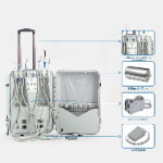 Veterinary dental unit for clinics