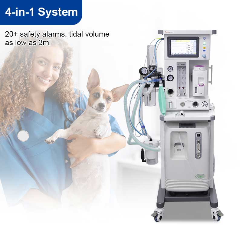 OliveVet Veterinary Anesthesia Machine
