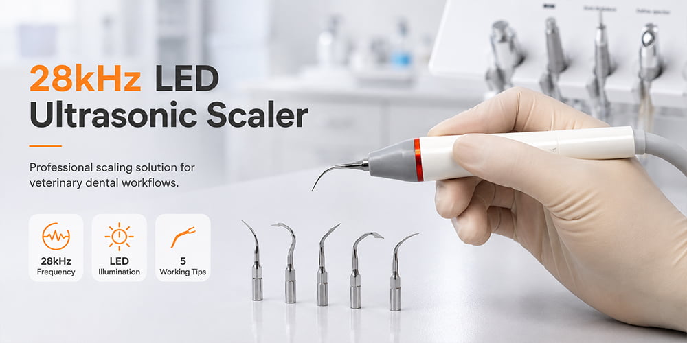 eterinary dental scaling and polishing unit